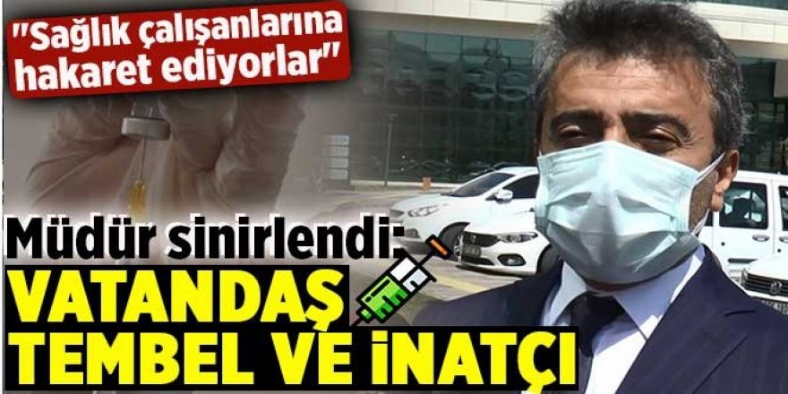 "Erzurum'da Vatandaş aşıya direniyor!"