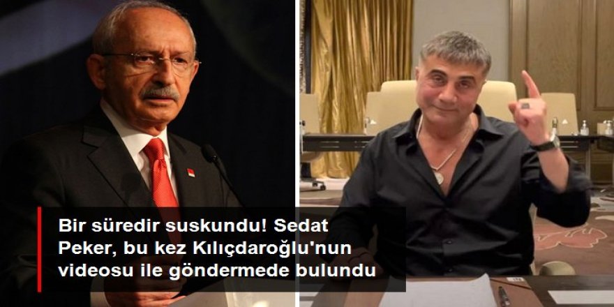 Sedat Peker, Kemal Kılıçdaroğlu'nun kendisiyle ilgili sözler sarf ettiği videosunu paylaştı