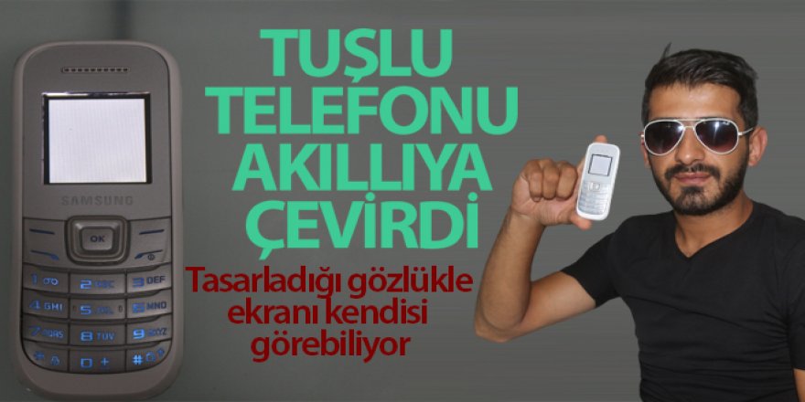 Askerler için tuşlu telefonu akıllıya çevirdi