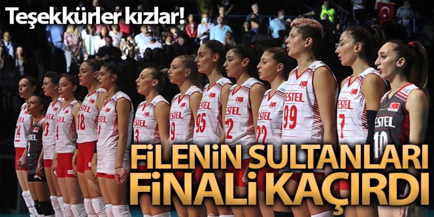 Filenin Sultanları, bronz madalya maçına çıkacak