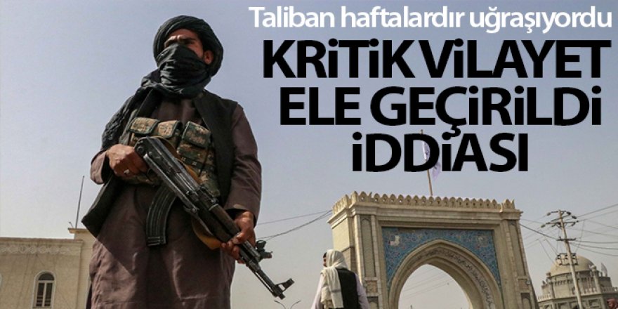 Taliban, Pençşir'i ele geçirdi iddiası