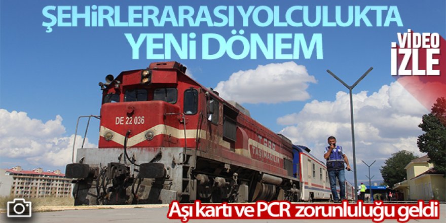 Şehirlerarası yolculukta yeni dönem başladı