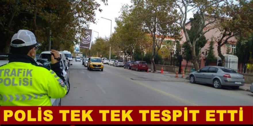 Polis, yaya geçitlerinde yol vermeyen sürücülere ceza uyguladı