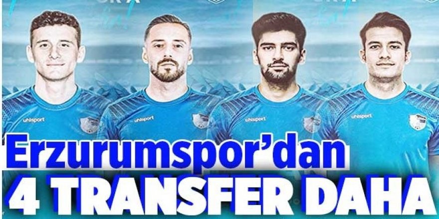 Erzurumspor transferin son gününde bombalarını patlattı