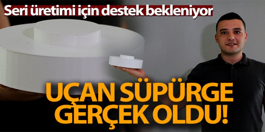 Uçan süpürge gerçek oldu