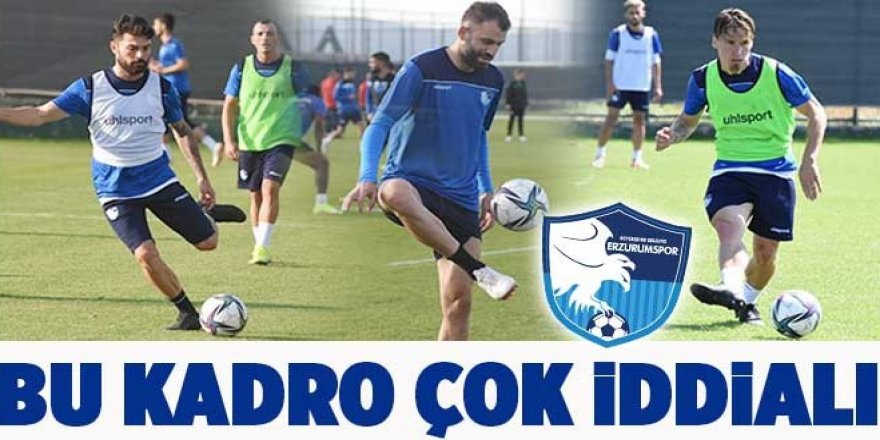 Süper Lig hedefi için iddialı kadro