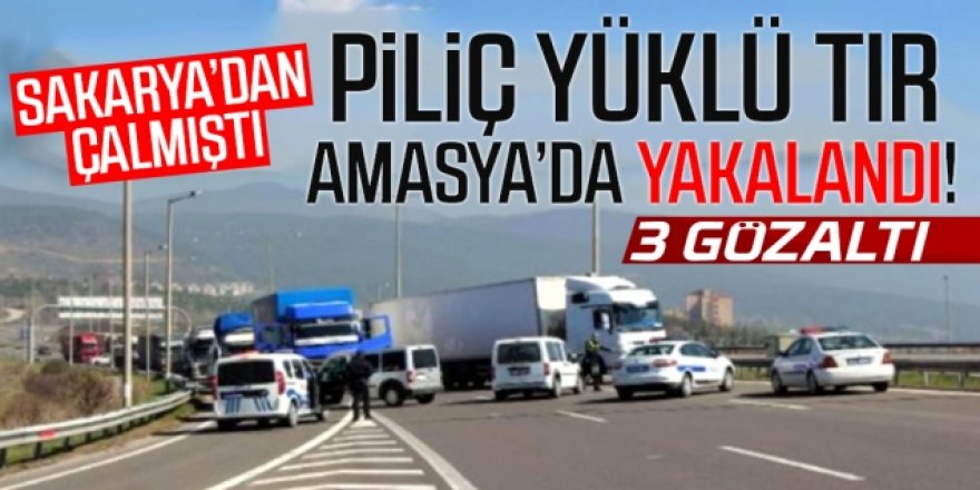 Erzurum'a geliyordu, Amasya'da yakalandı!