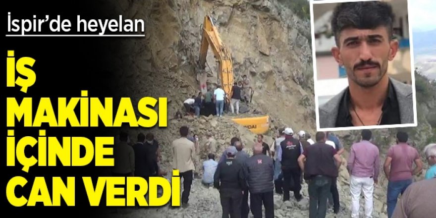 Yine İspir, yine heyelan: 1 Kişi yaşamını yitirdi