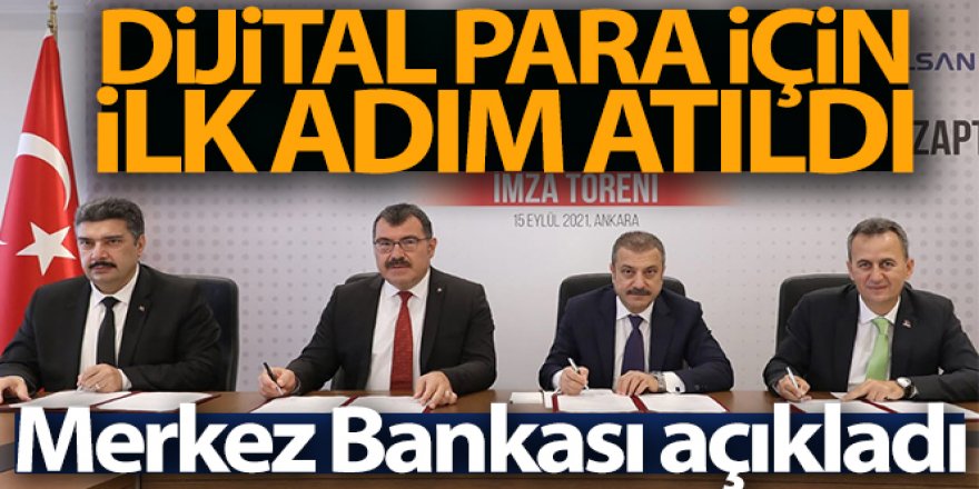 Merkez Bankası'ndan Dijital Türk Lirası adımı