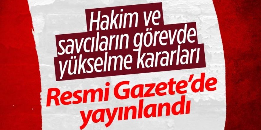 HSK atamaları Resmi Gazete'de yayınlandı