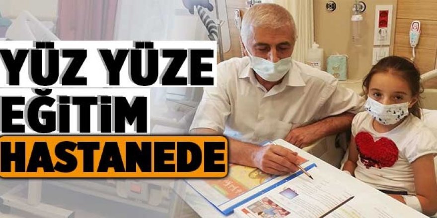 Hastanede yüz yüze eğitim