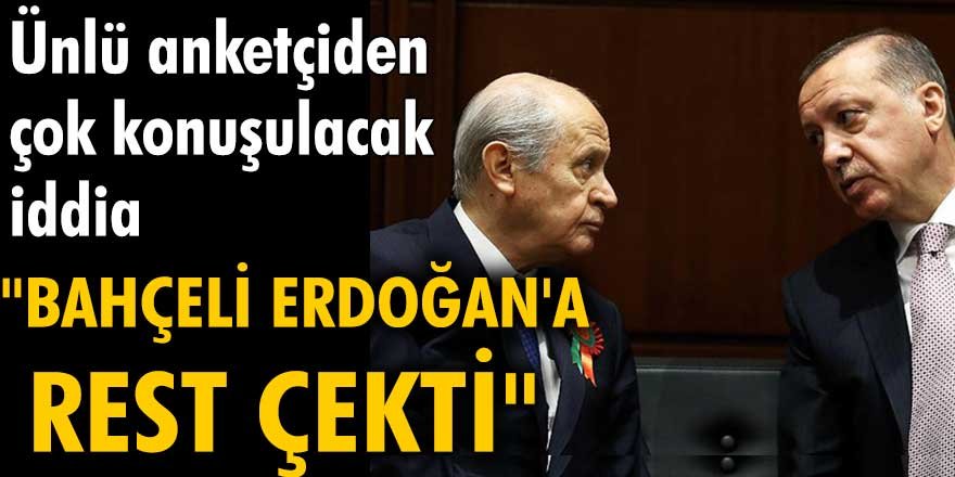 Özer Sencar'dan çok konuşulacak iddia: Bahçeli Erdoğan'a rest çekti