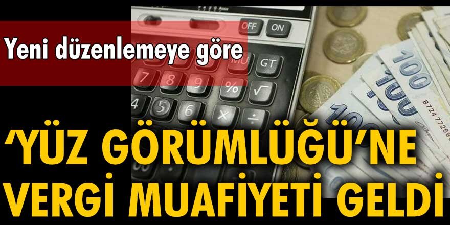 Yeni düzenlemeye göre 'yüz görümlüğü'ne vergi muafiyeti geldi