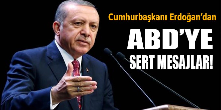 Cumhurbaşkanı Erdoğan'dan BM sonrası ABD'ye sert mesajlar