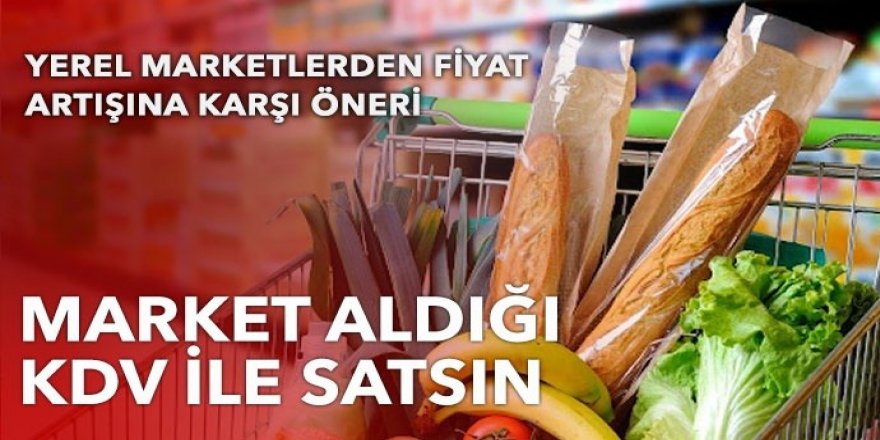 Yüzde 1 KDV ile alıp 8’le satmayalım