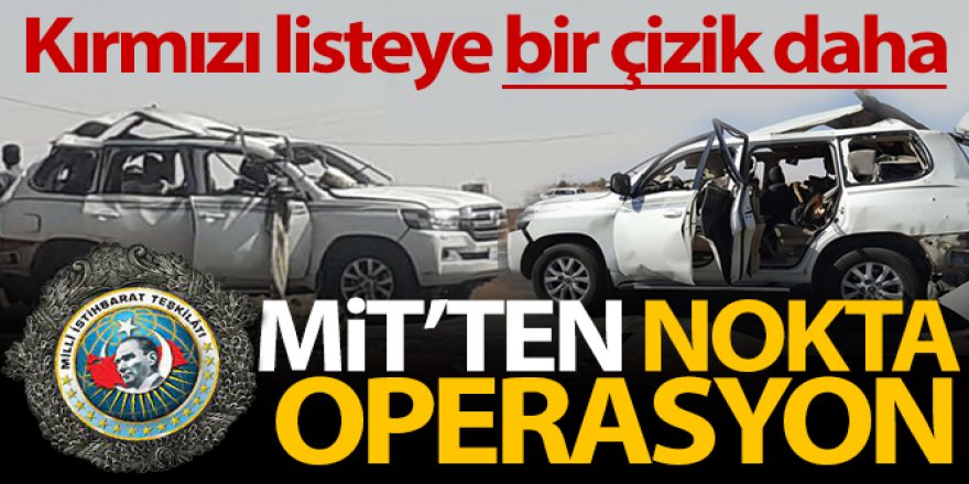 MİT'ten nokta operasyon!