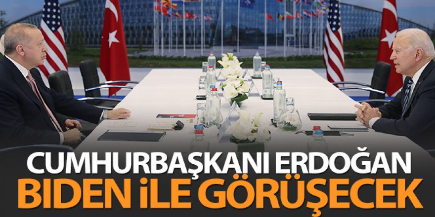 Cumhurbaşkanı Erdoğan, Joe Biden ile görüşecek