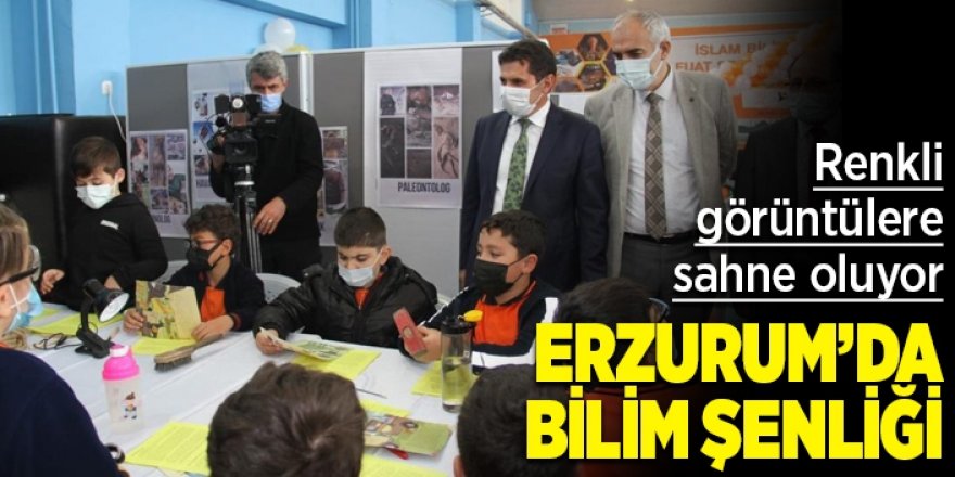 Erzurum’da bilim şenliği