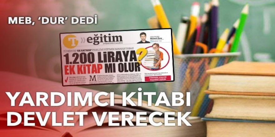 MEB, yardımcı kaynak mağduriyetine 'dur' dedi