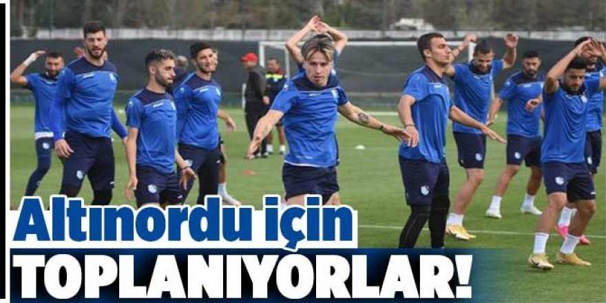 Erzurumspor'da hazırlıklar devam ediyor