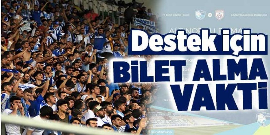 Altınordu FK maçının biletleri satışa çıktı