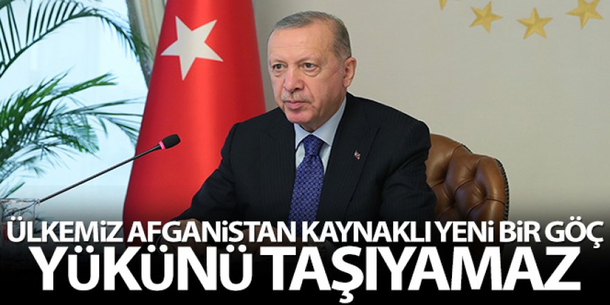 Erdoğan: 'G20 bünyesinde bir çalışma grubu oluşturulmasını öneriyorum'