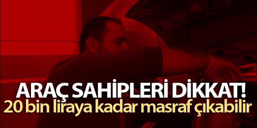 Soğuk havalarda bunları yapmazsanız 20 bin liraya kadar masraf çıkabilir