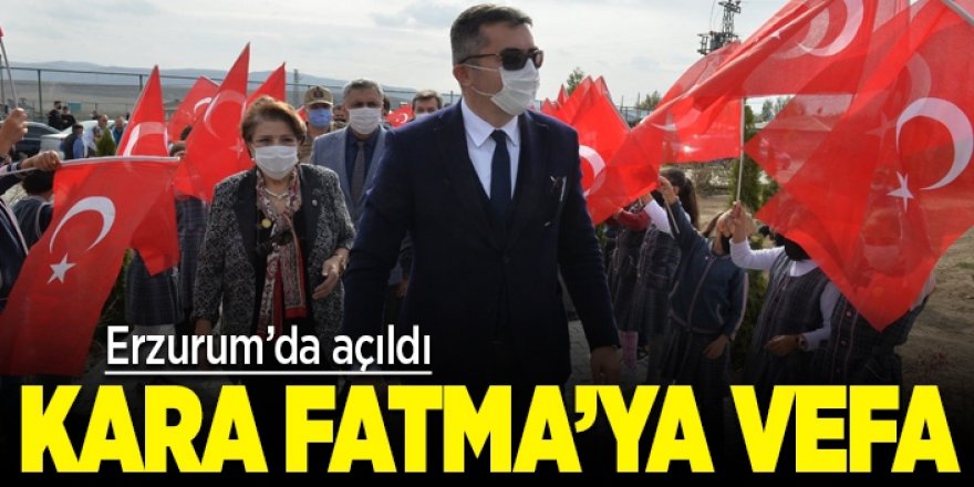 Erzurum’da Kara Fatma Kütüphanesi açıldı