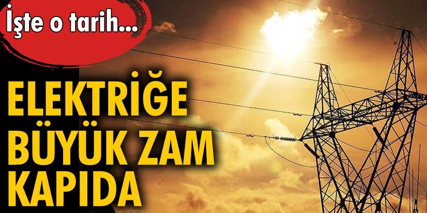 1 Ocak'ta elektrik zammı göründü!