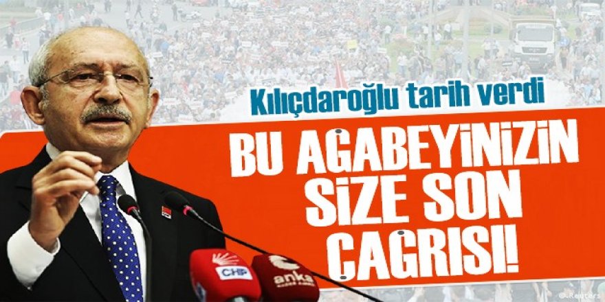 Kılıçdaroğlu "son çağrım" diyerek seslendi: Sıyrılamazsınız