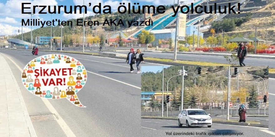 Erzurum’da ölüme yolculuk!