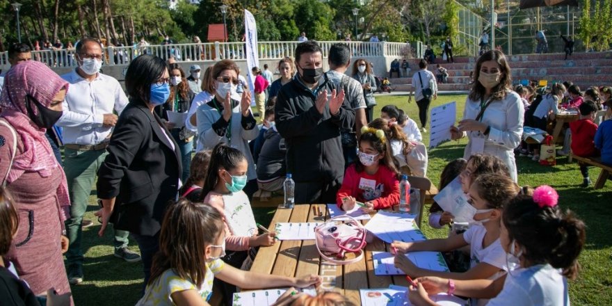 İKLİM KAHRAMANLARI UMURÇA PARKI’NDA BULUŞTU