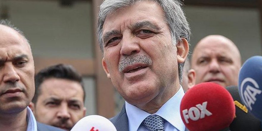 Erdoğan'ın sözleriyle ilgili Abdullah Gül'den dikkat çeken açıklama