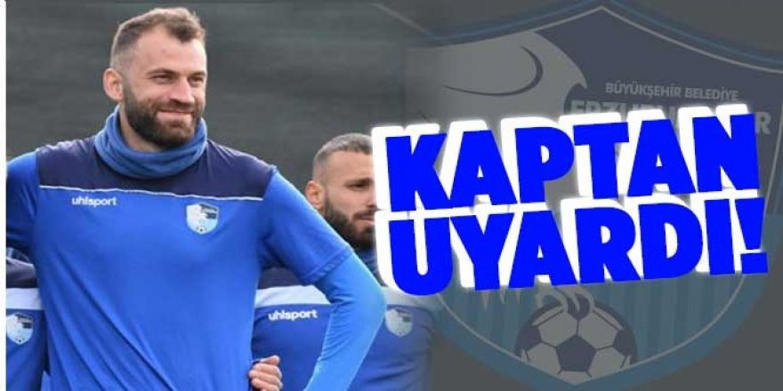 Kaptan Yumlu, "Kimse bireysel oynamaya kalkışmasın"