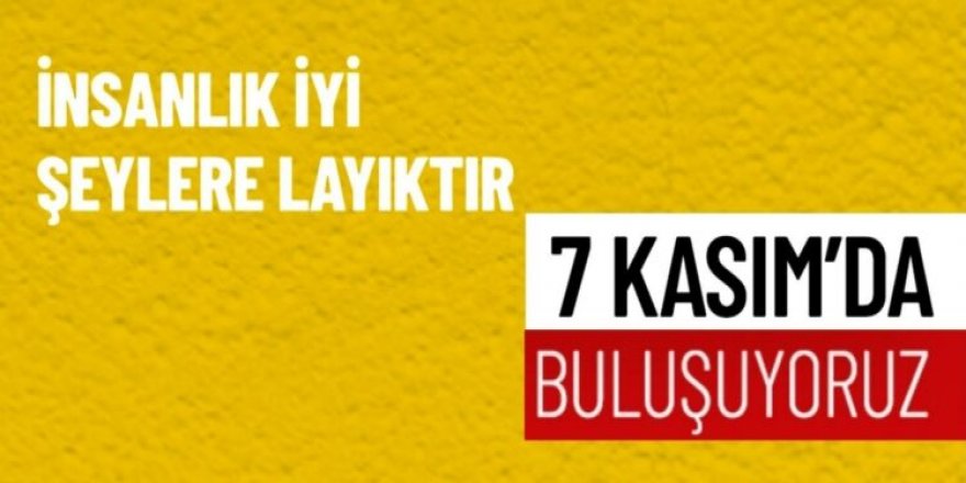 TKP 7 Kasım’da Türkiye’nin her yerinde!