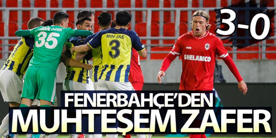 Fenerbahçe'den muhteşem zafer!