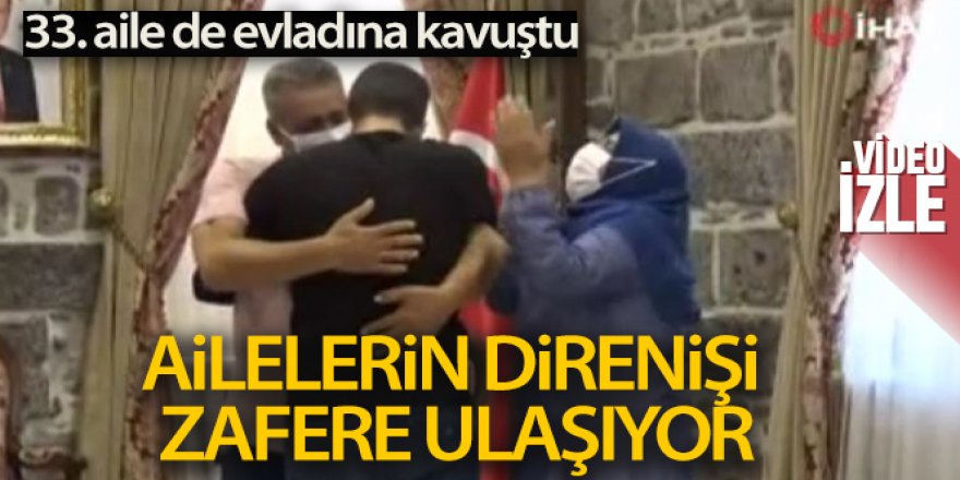 Bir aile daha evladına kavuştu