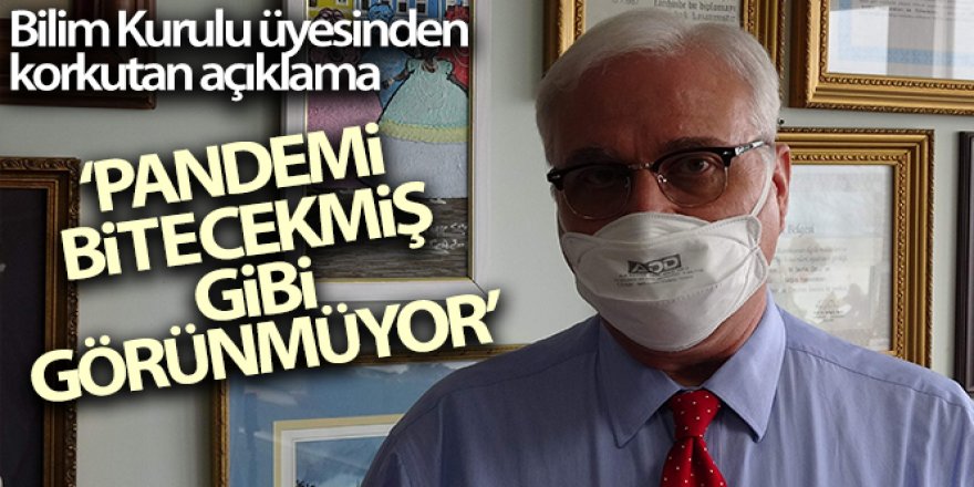 Prof. Dr. Tevfik Özlü: 'Pandemi pek bitecekmiş gibi görünmüyor'