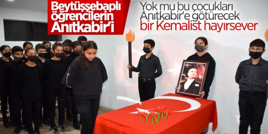 Şırnaklı öğrencilerin 10 Kasım töreni