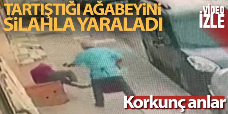 Gaziosmanpaşa'da bir kişi tartıştığı ağabeyini silahla yaraladı