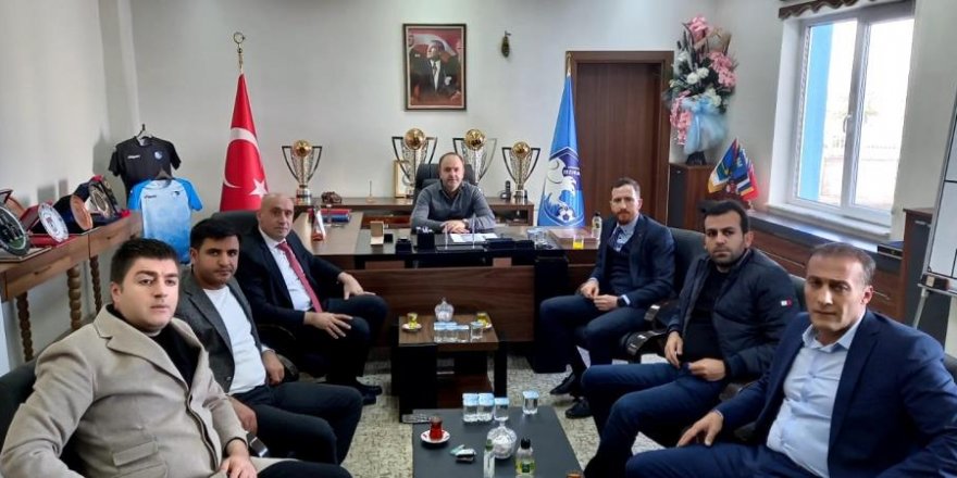 Öztürk BB Erzurumspor Kulübü’nü ziyaret etti