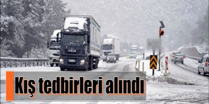 Erzurum'da kış mevsimi trafik tedbirleri açıklandı