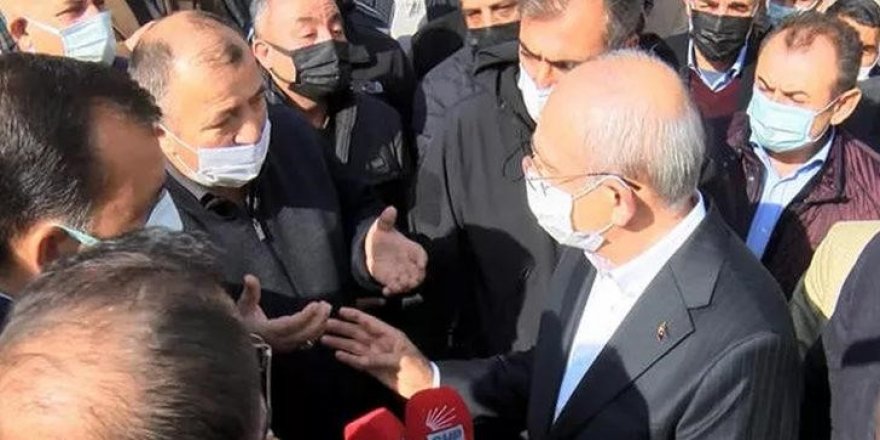 Kılıçdaroğlu'na taziye ziyaretinde tepki!