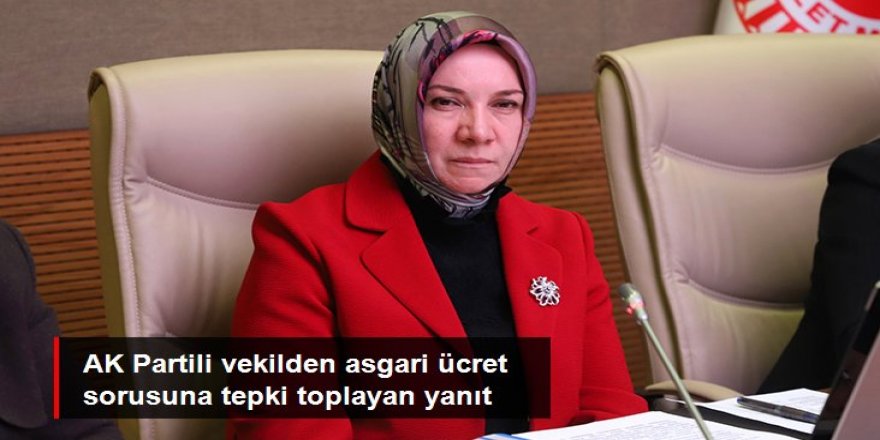 AK Partili Hülya Atçı Nergis'ten tepki çeken asgari ücret açıklaması