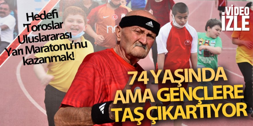 74 yaşındaki maratoncu gençlere taş çıkartıyor