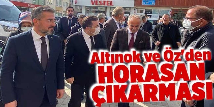 Altınok ve Öz'den Horasan çıkarması