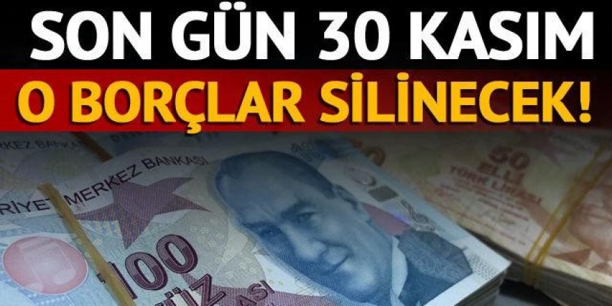 GSS prim borçları için son gün 30 Kasım!