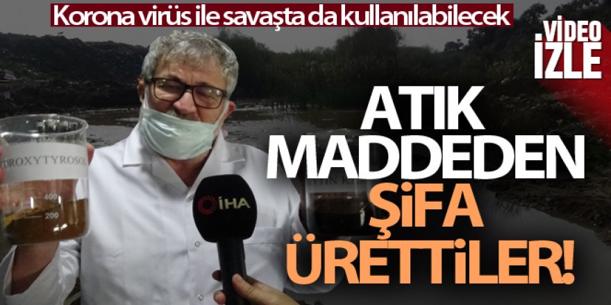 Atık maddeden, dünyanın en değerli etken maddelerinden birini ürettiler