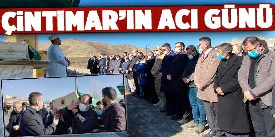 Çintimar'ın annesi son yolculuğuna uğurlandı