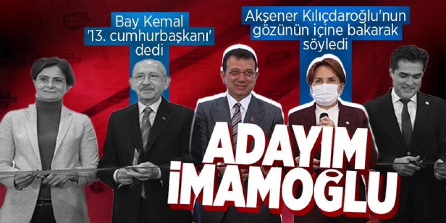 Akşener'den İmamoğlu'na: Bu çalışma performansınız Cumhurbaşkanlığı seçiminde lazım olacak